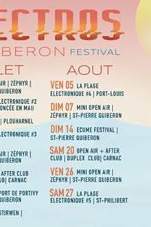 Festival Les Electros de Quiberon - La Plage Électronique #5 - Saint-Philibert - Copie