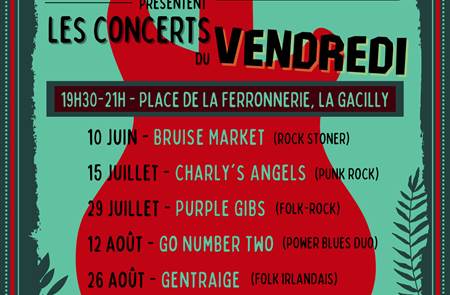 Les concerts du vendredi présentés par Riff R'Aff & Le Bar Breton