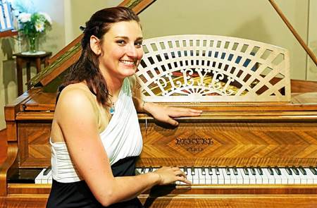 Solène Péréda en concert avec Harmonie Orgue Etel